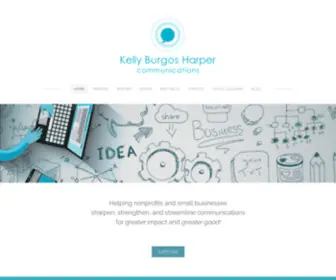 Kellybharpercreative.com(KELLY BURGOS HARPER) Screenshot