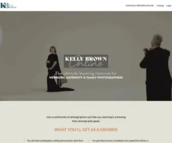 Kellybrownonline.com(Learn Photography with Kelly Brown) Screenshot