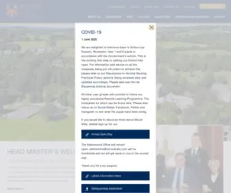 Kellycollege.com(Mount Kelly) Screenshot