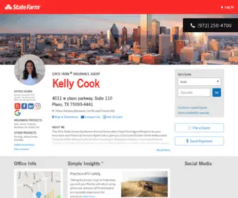 Kellycookinsurance.com(State Farm Insurance Agent Kelly Cook in Plano TX) Screenshot