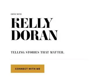 Kellydoranwrites.com(KELLY DORAN) Screenshot