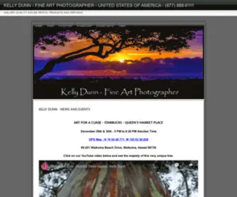 Kellydunn.com(Painted Trees of Hawaii) Screenshot