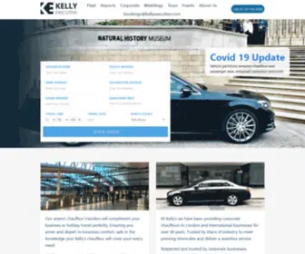 Kellyexecutive.com(Executive Cars) Screenshot