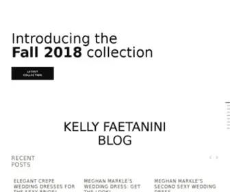 Kellyfaetanini.com(Kelly Faetanini Bridal Dresses) Screenshot