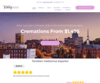 Kellyfuneralhome.com(Kelly Funeral Home) Screenshot