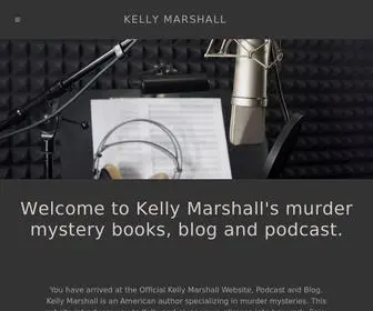 Kellymarshallbooks.com(Murder Mystery Author) Screenshot