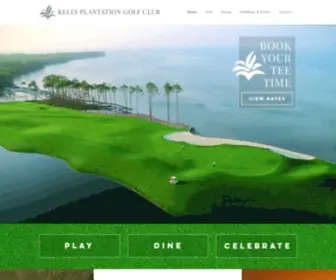 Kellyplantationgolf.com(Kelly Plantation Golf Club) Screenshot