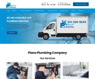 Kellyplumbingcompany.com(Water Leak Detection) Screenshot