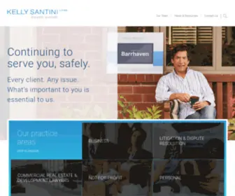 Kellysantini.com(Business) Screenshot