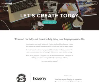 Kellyschneck.com(KELLY SCHNECK DESIGNS) Screenshot