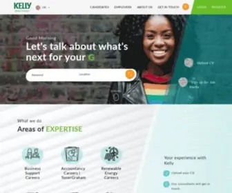 Kellyservices.co.uk(Look For Jobs Today) Screenshot