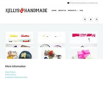 Kellyshandmade.com(Kelly's Handmade) Screenshot