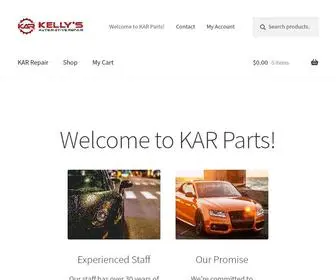 Kellysrepair.com(KAR Parts (Kelly's Automotive Repair)) Screenshot