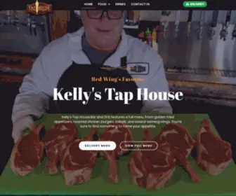 Kellystaphouseandgrill.com(Award winning wings) Screenshot