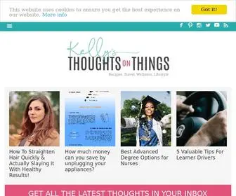 Kellysthoughtsonthings.com(Kellys Thoughts On Things) Screenshot