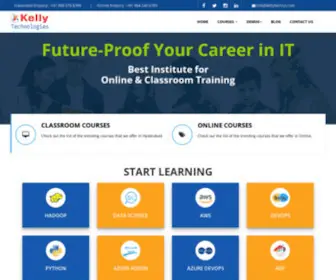 Kellytechno.com(Kelly Technologies) Screenshot