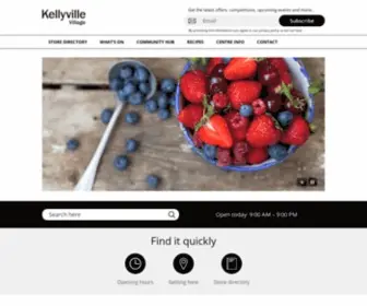 Kellyvillevillage.com.au(Kellyville Village Shopping Centre) Screenshot