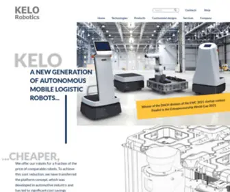 Kelo-Robotics.com(KELO Robotics GmbH) Screenshot