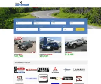 Kelownaautomall.com(Castanet Kelowna Automall) Screenshot