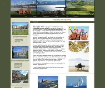 Kelownabayresort.com(Kelowna resorts) Screenshot