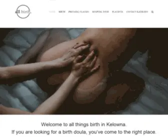 Kelownabirth.com(All Birth) Screenshot