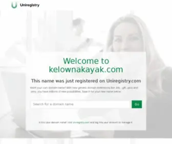 Kelownakayak.com(Kelownakayak) Screenshot