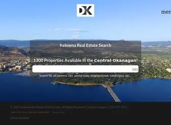 Kelownarealestateprofessionals.com(Kelowna Real Estate Agents) Screenshot