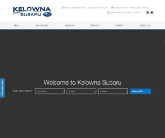 Kelownasubaru.com(Kelownasubaru) Screenshot