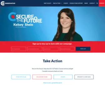 Kelseyshein.ca(Kelsey Shein) Screenshot