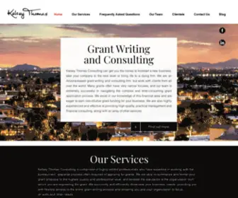 Kelseythomasconsulting.com(Grant Writing) Screenshot