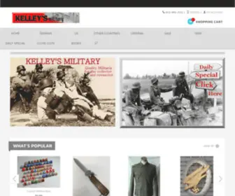 Kelsmilitary.com(Kelleys Military) Screenshot