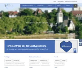 Kelsterbach.de(Stadt Kelsterbach) Screenshot