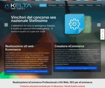 Keltawebagency.com(Realizzazione di siti web ed Ecommerce Professionali da euro 499) Screenshot