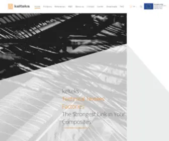 Kelteks.hr(Non-corrosive reinforcements for future generations) Screenshot