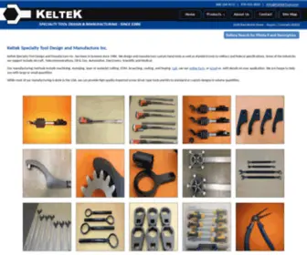 Keltektool.com(Keltek Custom Tool Design & Manufacture) Screenshot