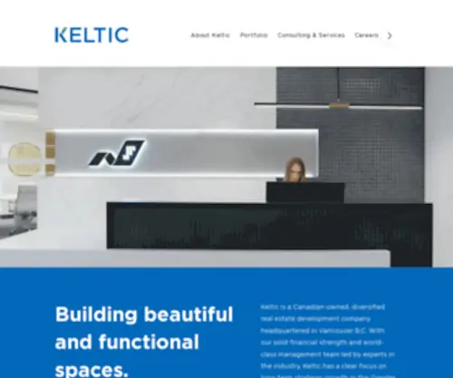 KeltiCDevelopment.com(Keltic Canada Development) Screenshot