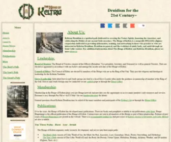 Keltria.org(The Henge of Keltria) Screenshot