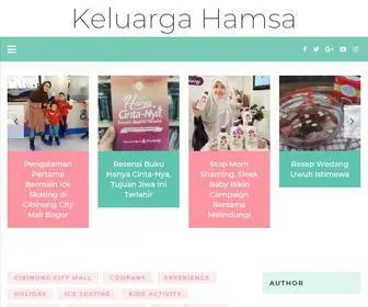 Keluargahamsa.com(Parenting Blogger Indonesia) Screenshot