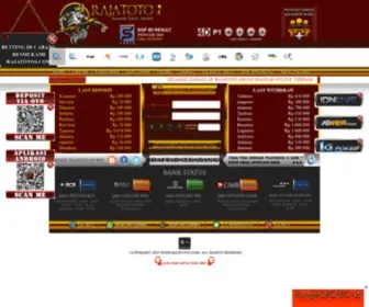 Keluargaraja.com Screenshot