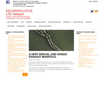 Kelvedonlotus.co.uk(KELVEDON LOTUS LTD) Screenshot