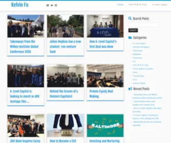Kelvinfu.com(Kelvin Fu) Screenshot