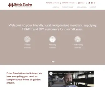 Kelvintimber.co.uk(Timber, Building & Landscaping Supplies) Screenshot