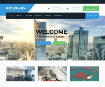 Kemcon.ca(Flood Cleanup) Screenshot