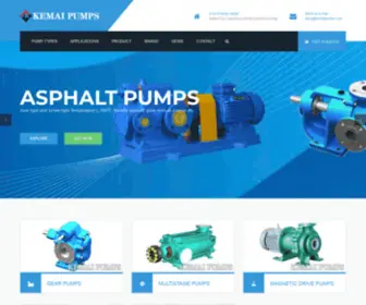 Kemaipumps.com(China Kemai Pumps) Screenshot