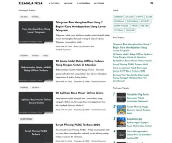 Kemalanisa.com(Kemala Nisa) Screenshot
