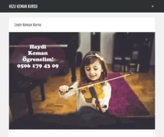 Keman-Kursu.com(İzmir'in En Öğretici Keman Kursu) Screenshot