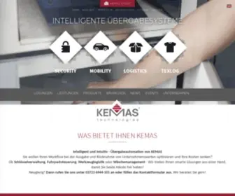 Kemas.de(Übergabeautomation) Screenshot