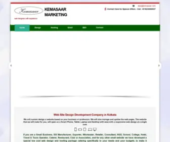 Kemasaar.com(Web Site Design Development Company in Kolkata) Screenshot