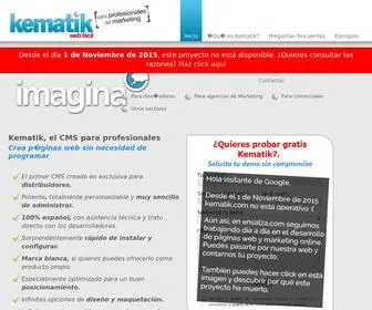 Kematik.com(Kematik CMS) Screenshot