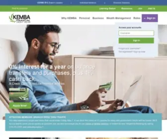 Kemba.org(KEMBA Financial Credit Union) Screenshot